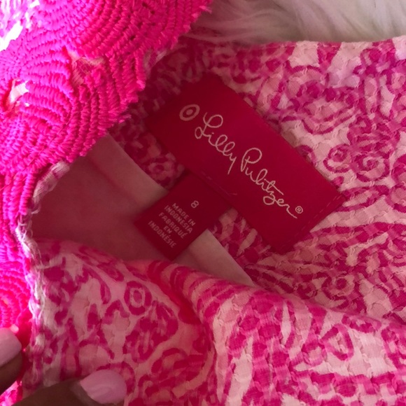 Lilly Pulitzer See Ya Later Pink Shift Dress - Picture 3 of 11